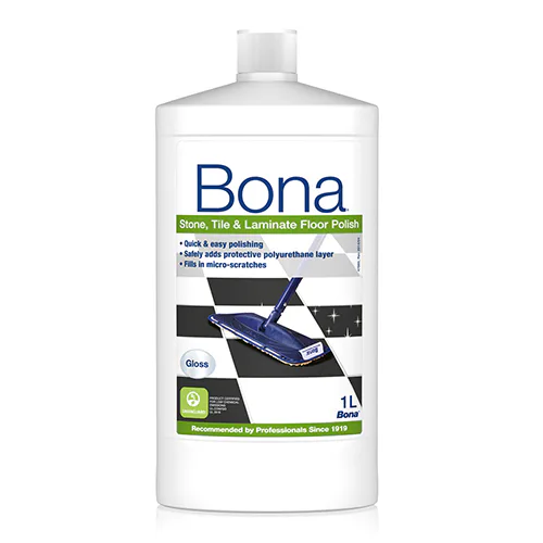 Golvtillbehör Bona Polish för Laminat, Klinker & Linoleum 1L