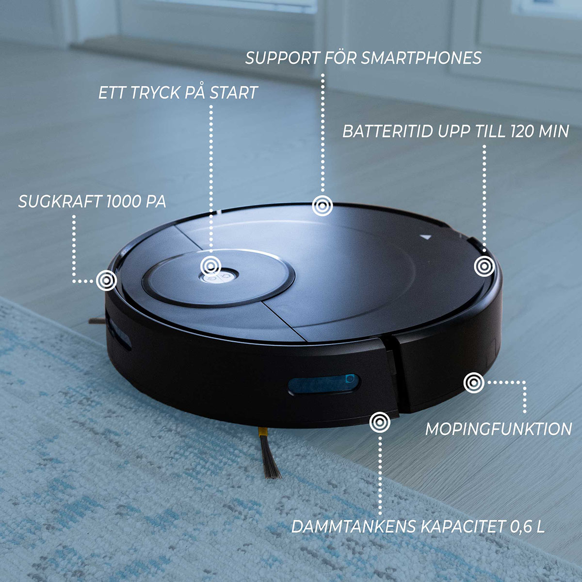 Robotdammsugare Lykke Pro 2000 V2