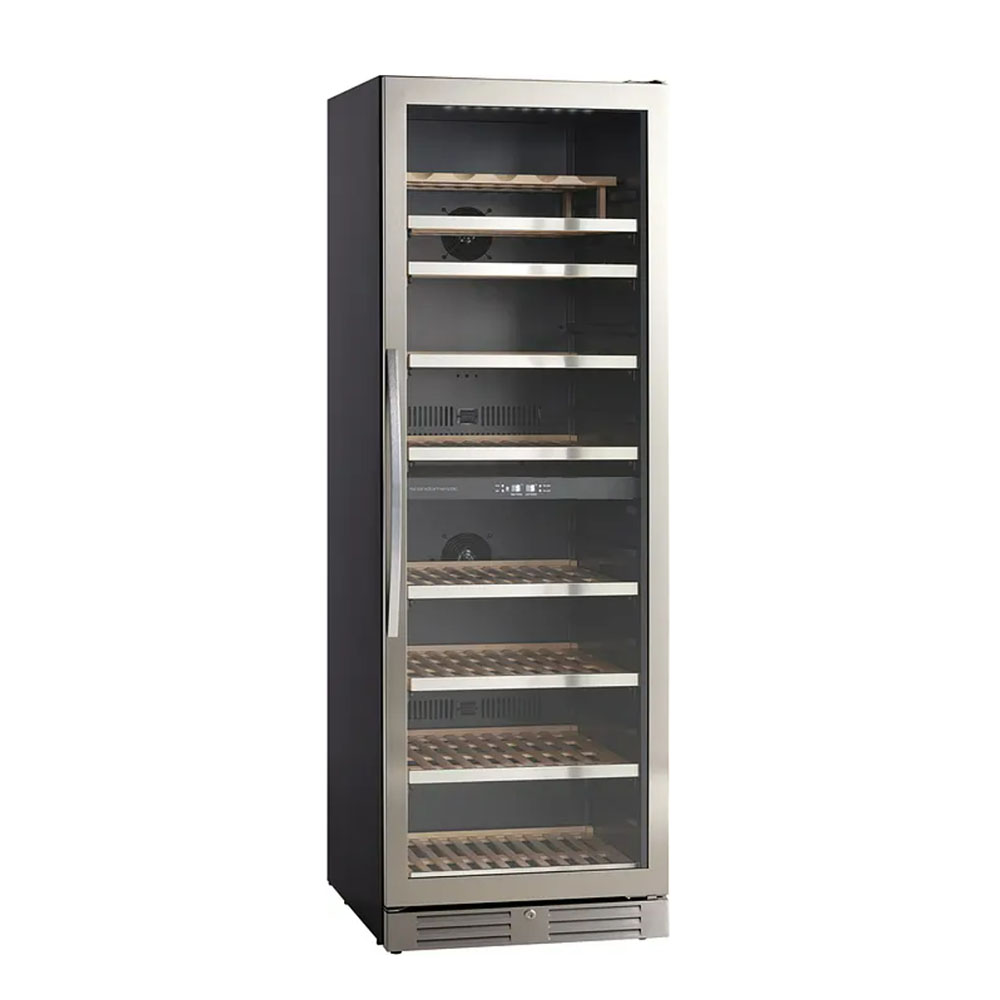 Vinkyl Scandomestic SV 124 X Fristående Silver med LED-belysning