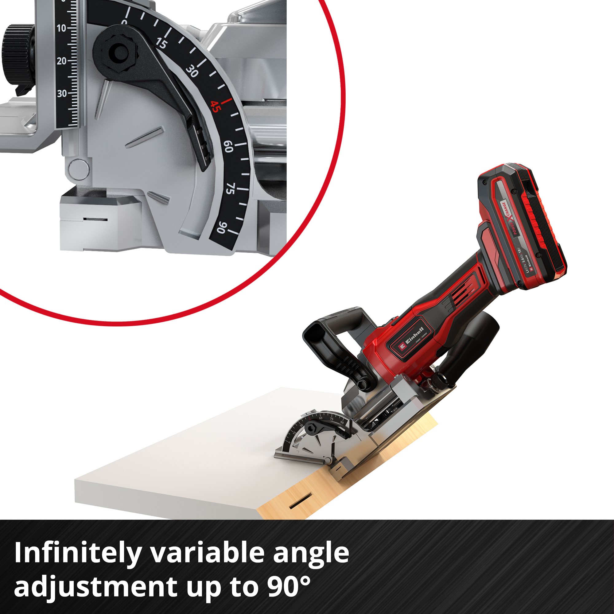 Lamellfräs Einhell TE-BJ 18V Utan Batteri & Laddare