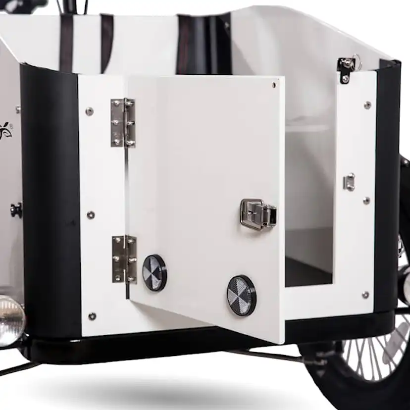 Elcykel Lyfco Cargobike med Öppningsbar låda - 17,5 Ah