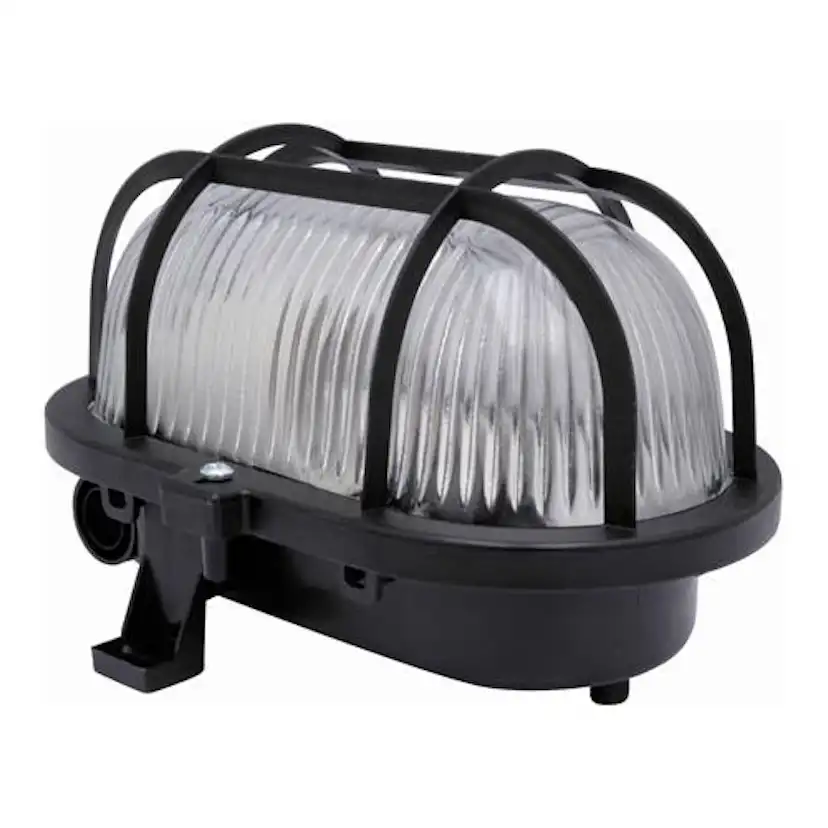 Gallerarmatur Malmbergs Oval Svart 60w