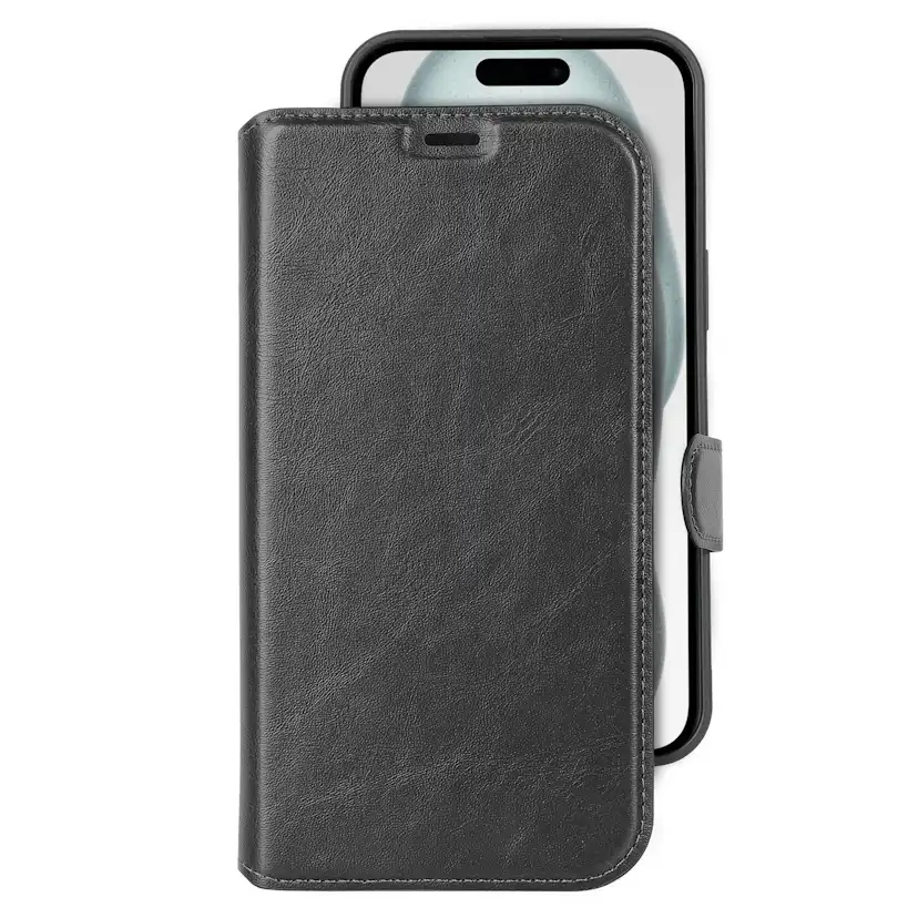 Mobilskal Champion 2-in-1 Slim wallet iPhone 15 Plus