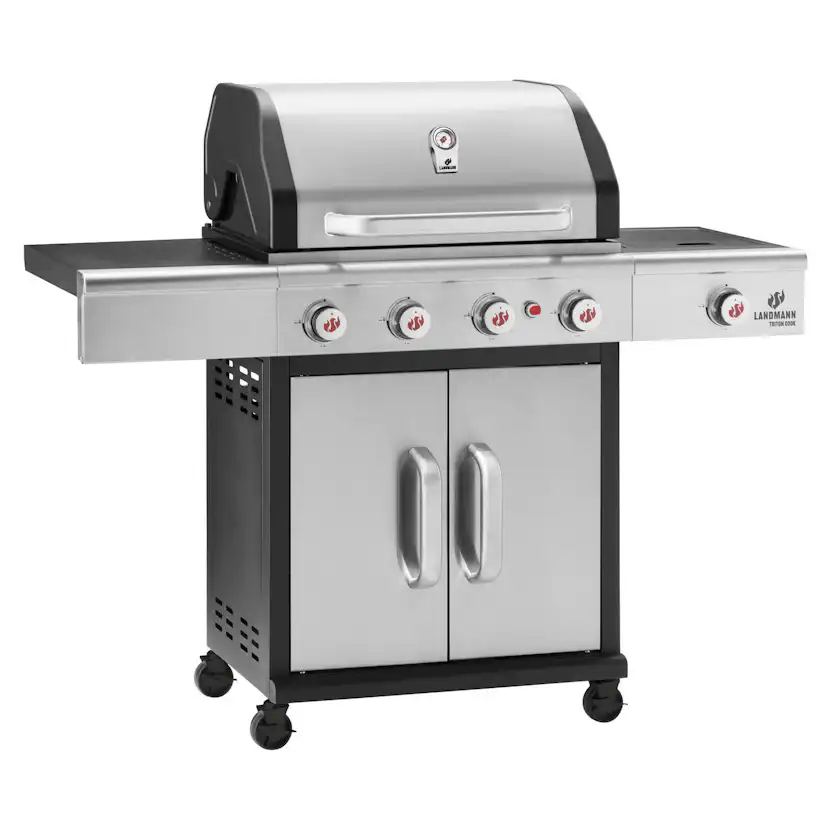 Gasolgrill Landmann Triton 4.1 Cook Rostfritt Stål