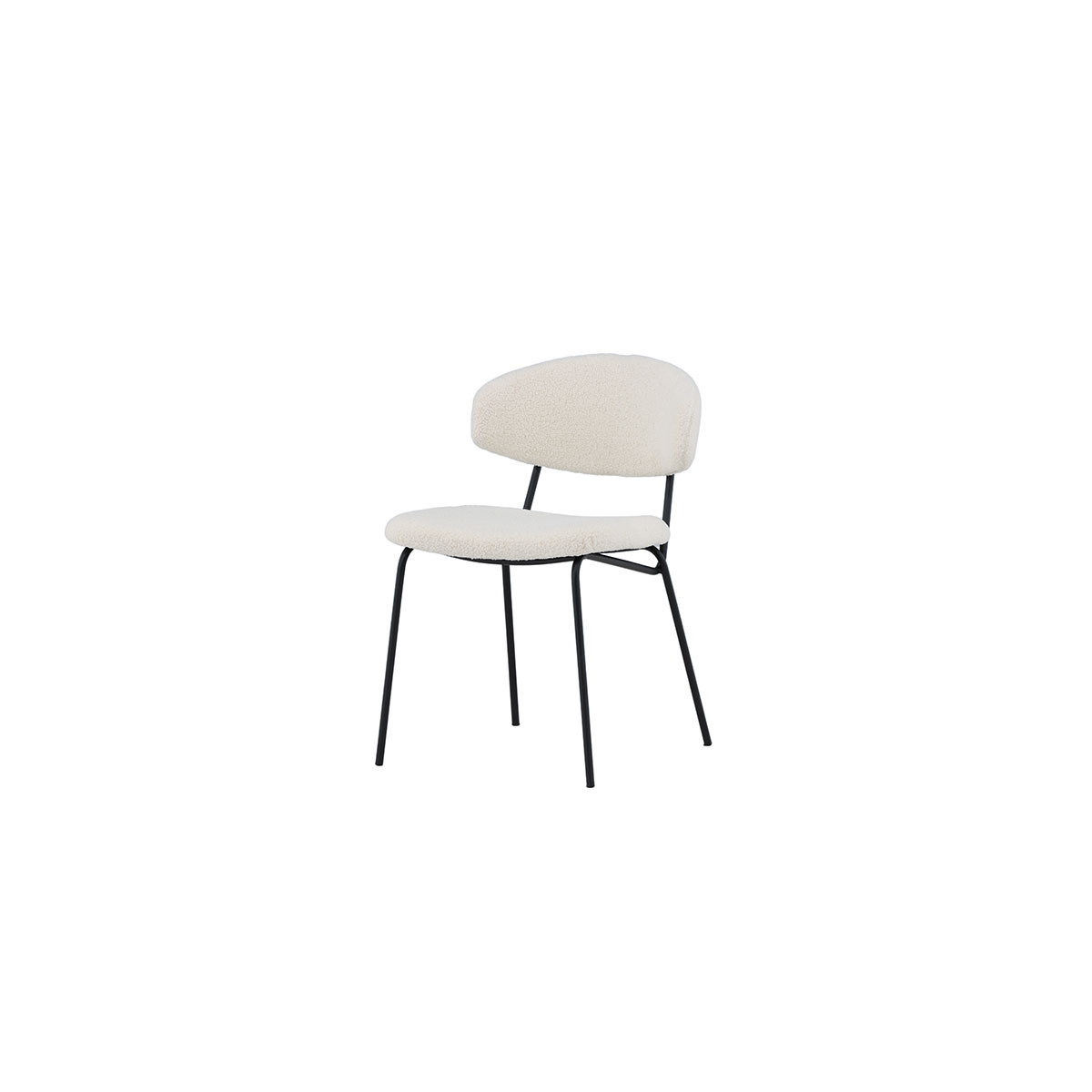 Matstol Venture Home Chico Stol i Boucle 2 st