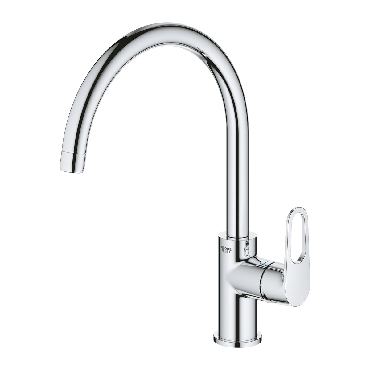 Köksblandare Grohe Start Flow Standard Engreppsblandare Svängbar Pip & Quickfix