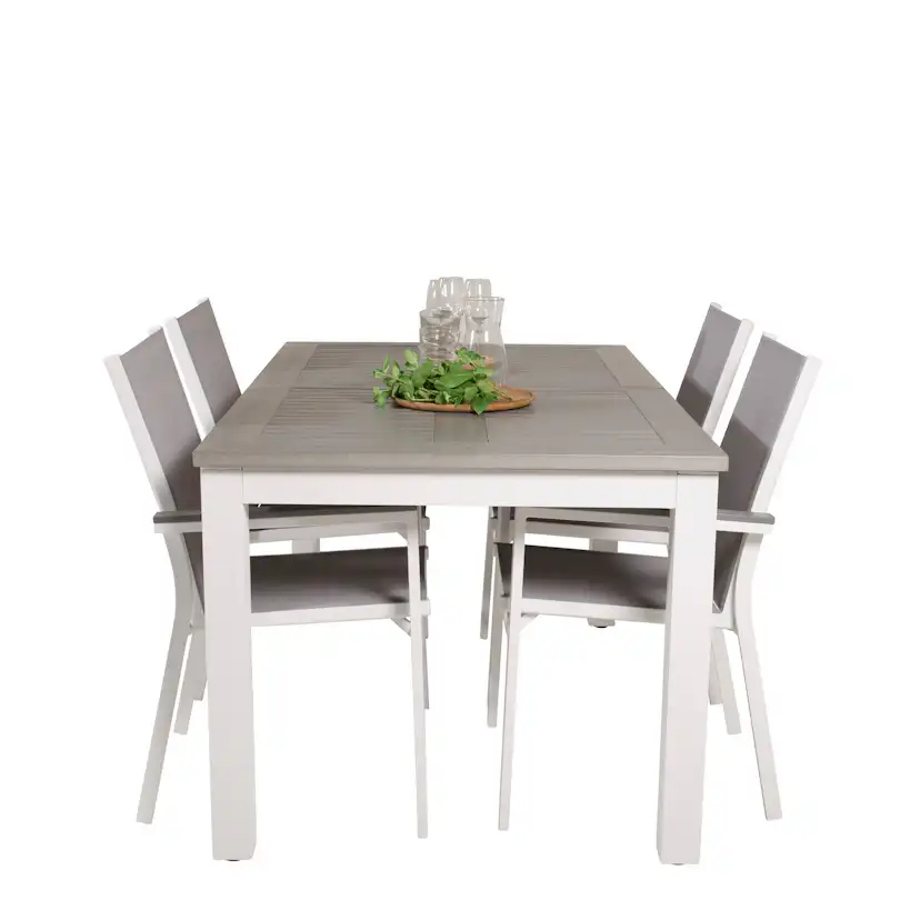 Matgrupp Venture Home Aleyna 152/210 med 4 Pincy Stolar