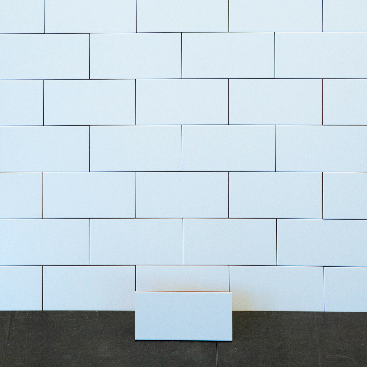 Kakel ArcTile Vit Matt 10x20 cm