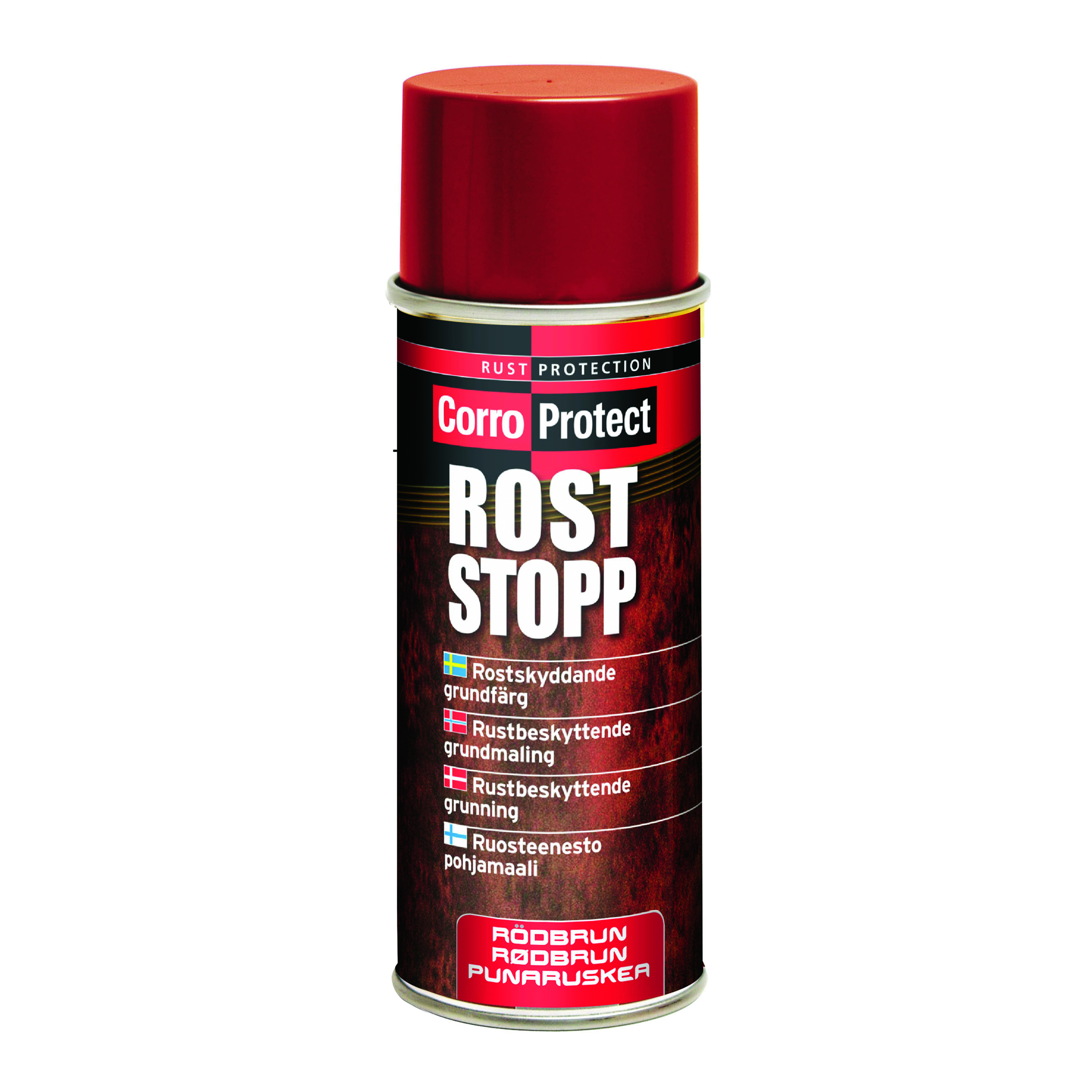Grundfärg CorroProtect Rost-Stopp Röd Spray