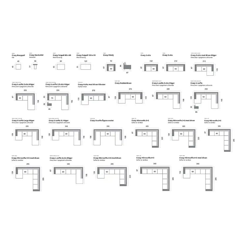 Nackstöd Scandinavian Choice Dux Antracite
