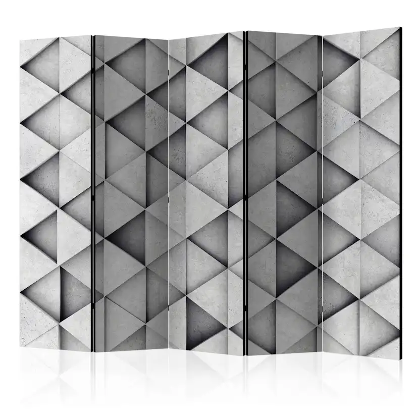 Rumsavdelare Arkiio Grey Triangles II 225x172 cm