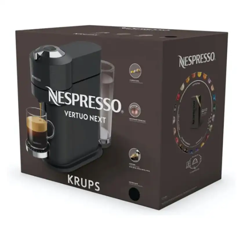 Kapselmaskin Nespresso Vertuo Next Premium Svart Kaffemaskin med Wi-Fi