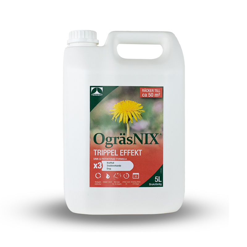 Ogräsbekämpning Tergent OgräsNIX Trippel Effekt