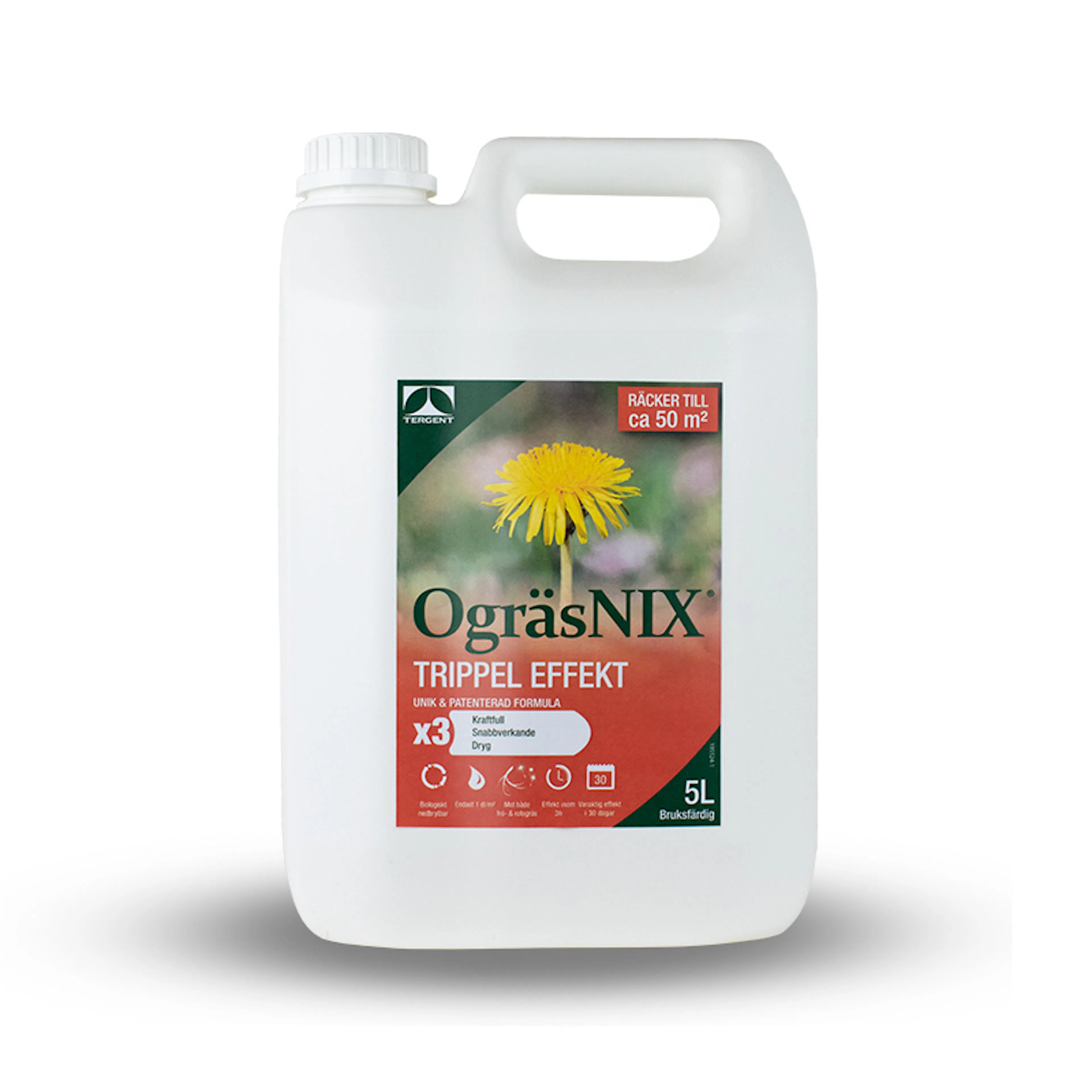 Ogräsbekämpning Tergent OgräsNIX Trippel Effekt