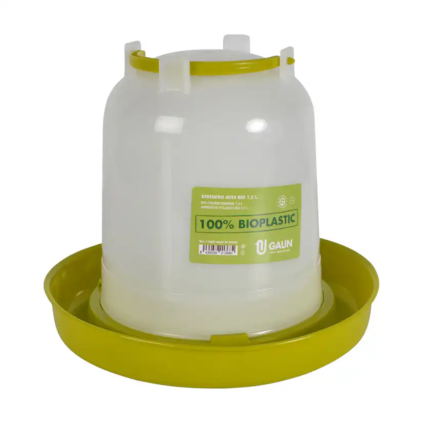 Vattenautomat Gaun 1,5L Bioplast Grön/Vit