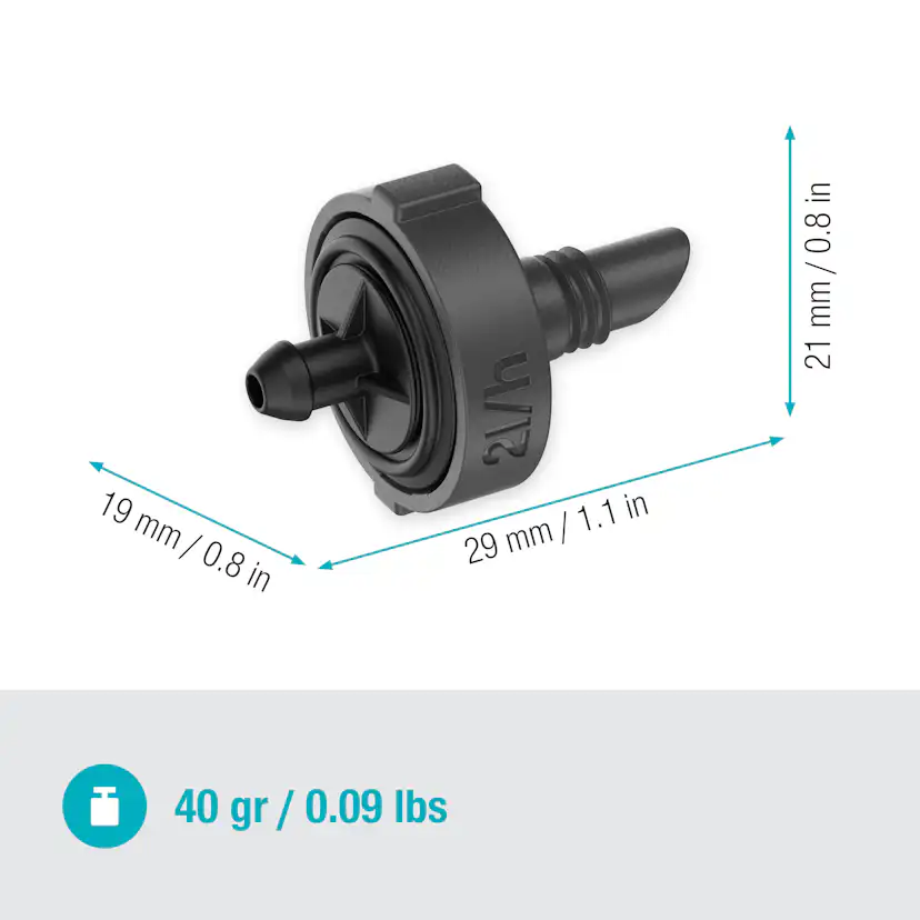 Droppspridare Gardena Micro-Drip 2 l/h Tryckregelrande