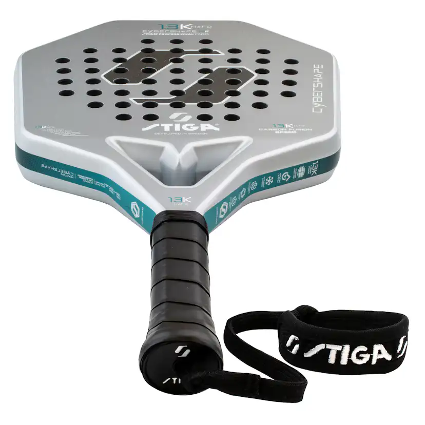Padelracket STIGA Sports 3K 2 Cybershape Grey