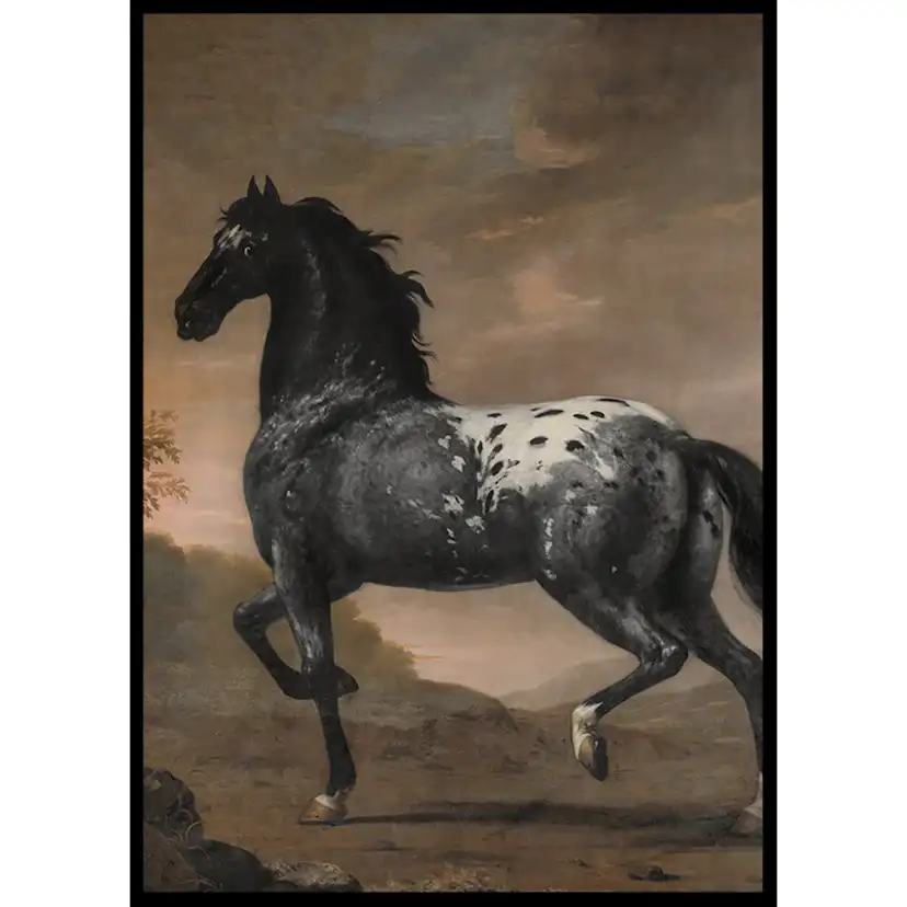 Poster Gallerix The Blue Tiger By David Klocker Ehrenstrah