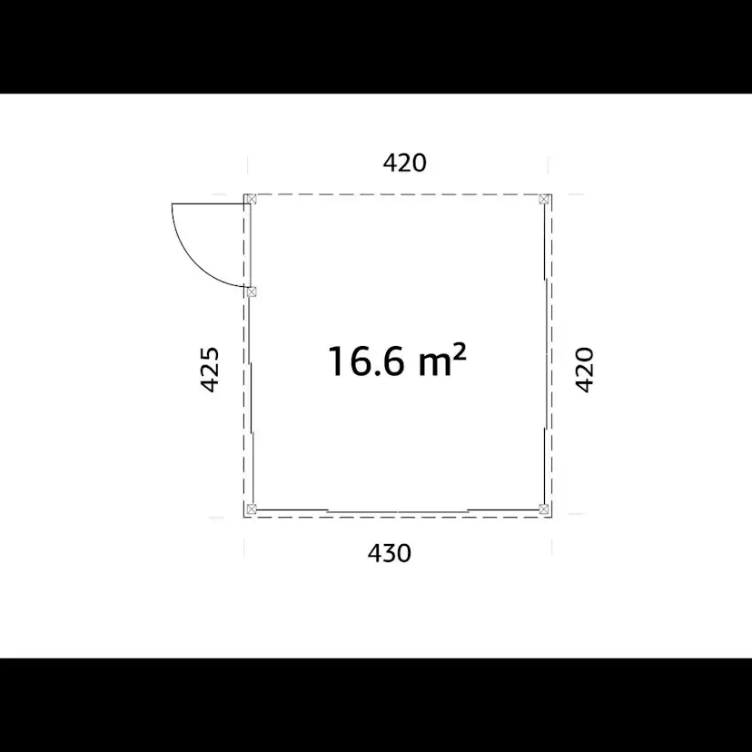Uterum Palmako Lumi 17,6 m² (inv. 16,6 m²) Slide