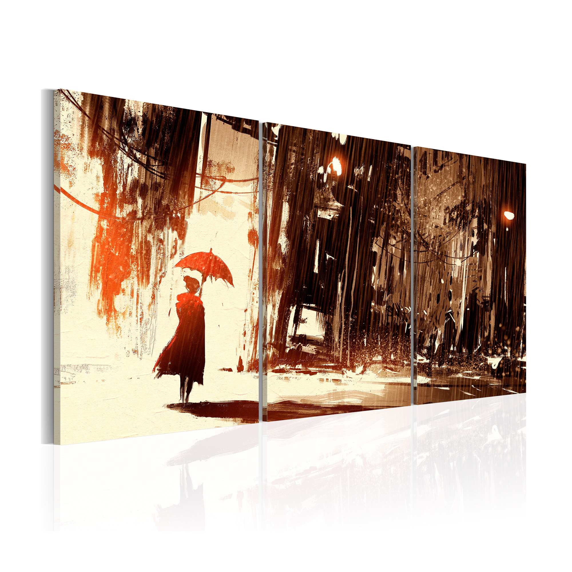 Tavla Arkiio City In The Rain