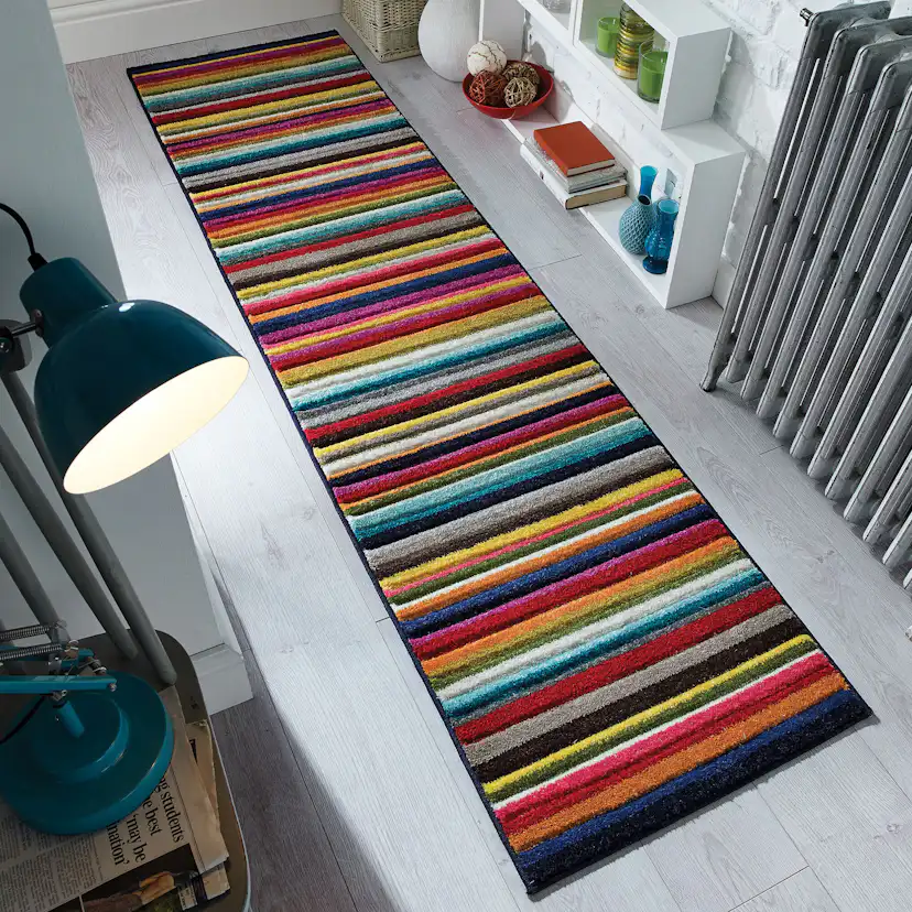 Friezematta Flair Rugs Tango Flerfärgad 66x230
