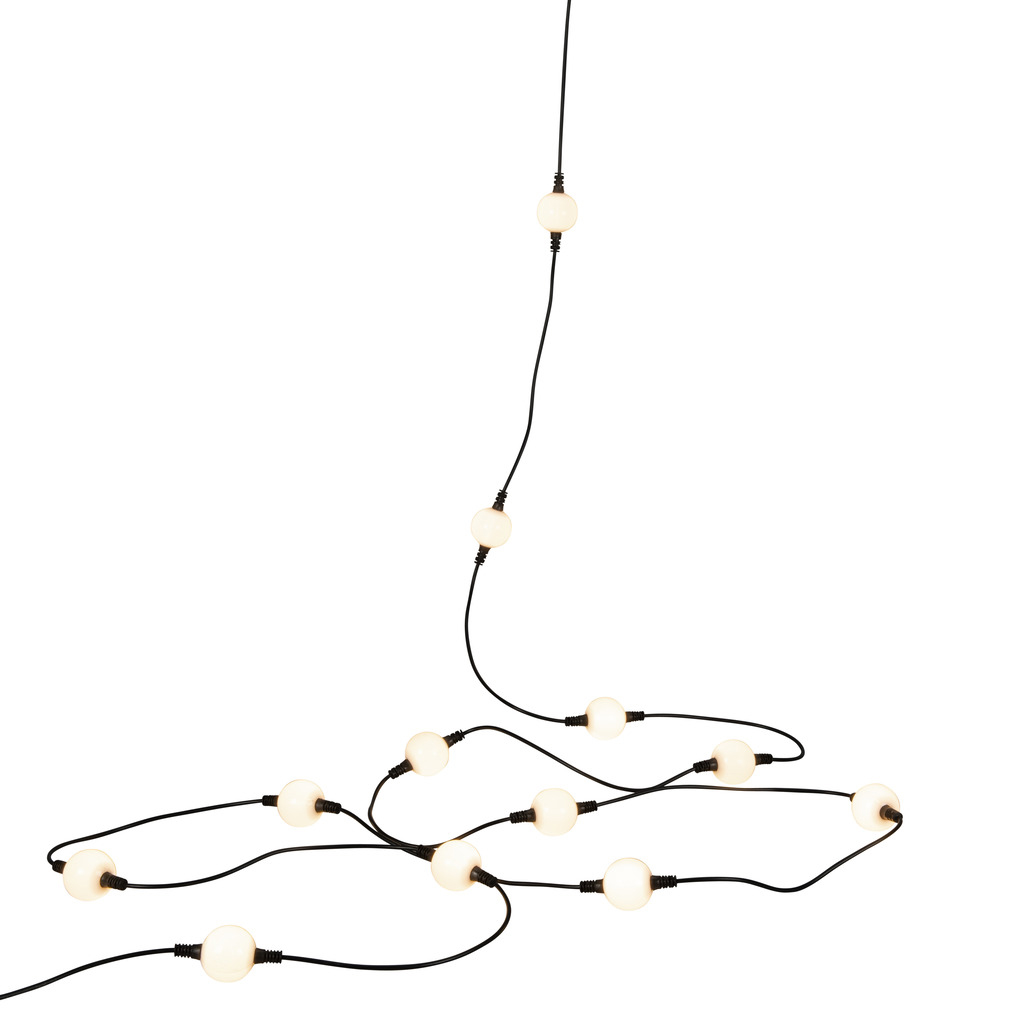 Ljusslinga Gnosjö Konstsmide 30st LED-opallampor Varmvit 2700K Utomhus