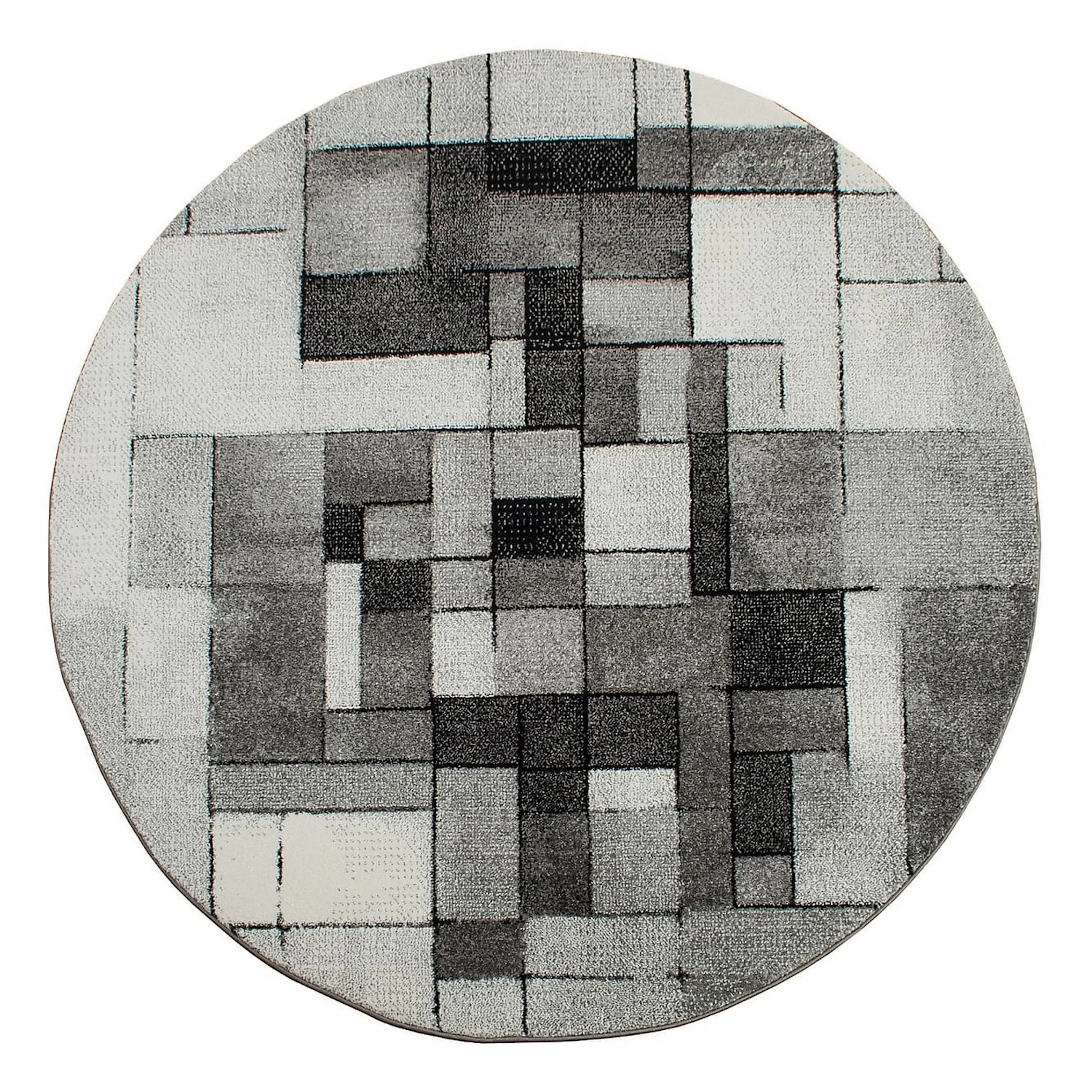 Friezematta KM Carpets London Abstrakt Rund