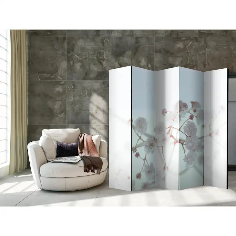 Rumsavdelare Arkiio White Flowers II 225x172 cm