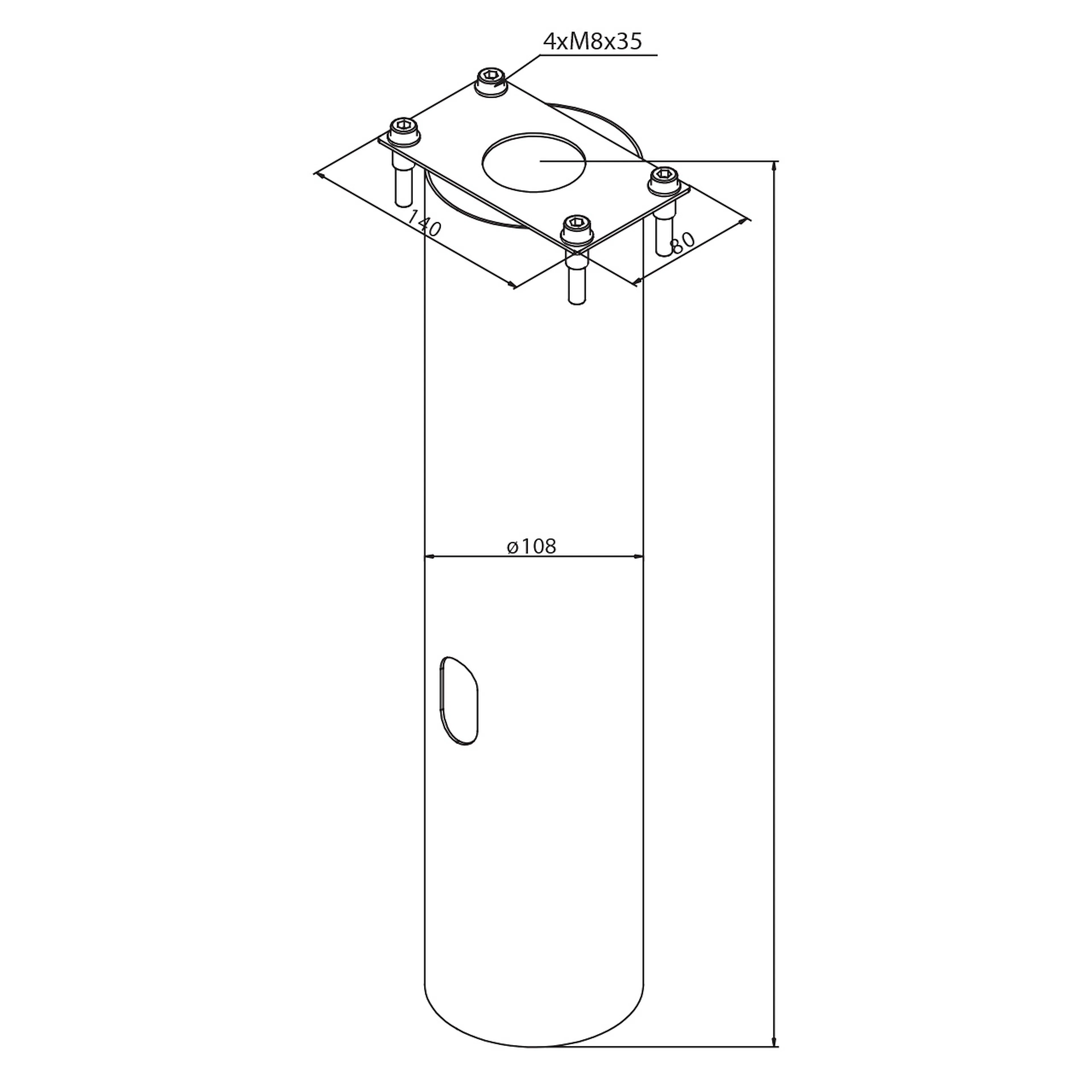 Adapter Norlys till Fundament