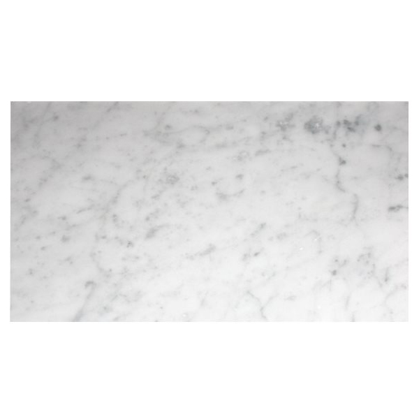 Marmor Italian Marble Bianco Carrara C Polerad 61x31 cm