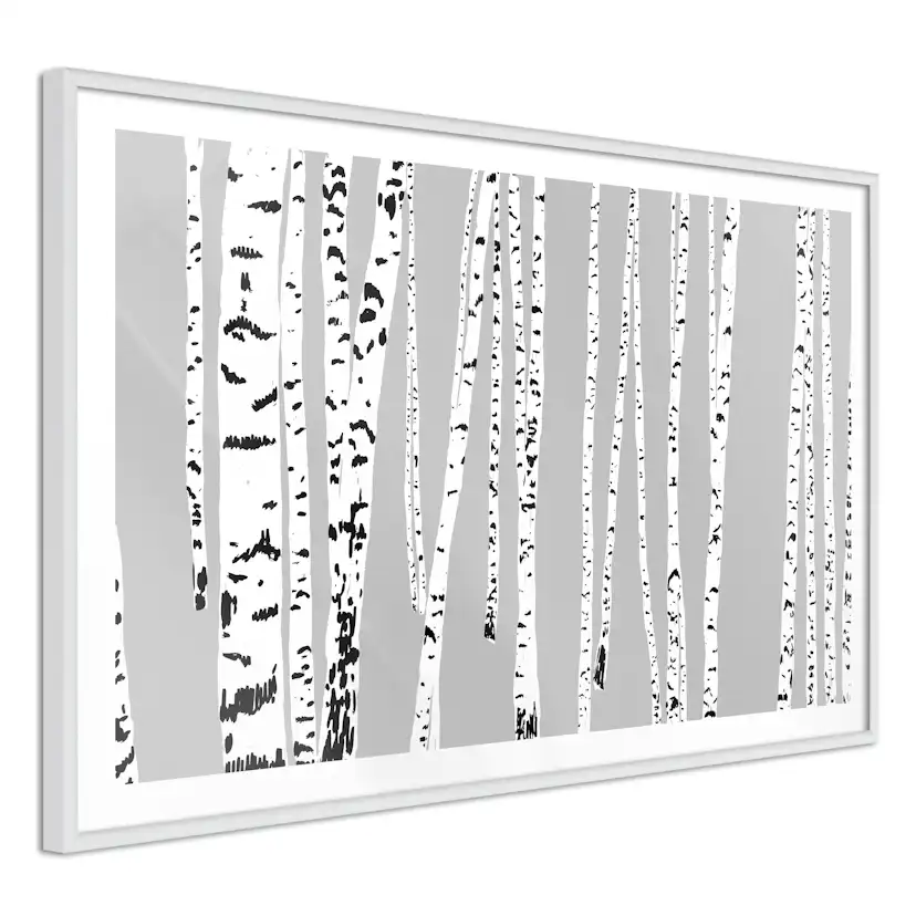 Poster Artgeist Affisch Birch