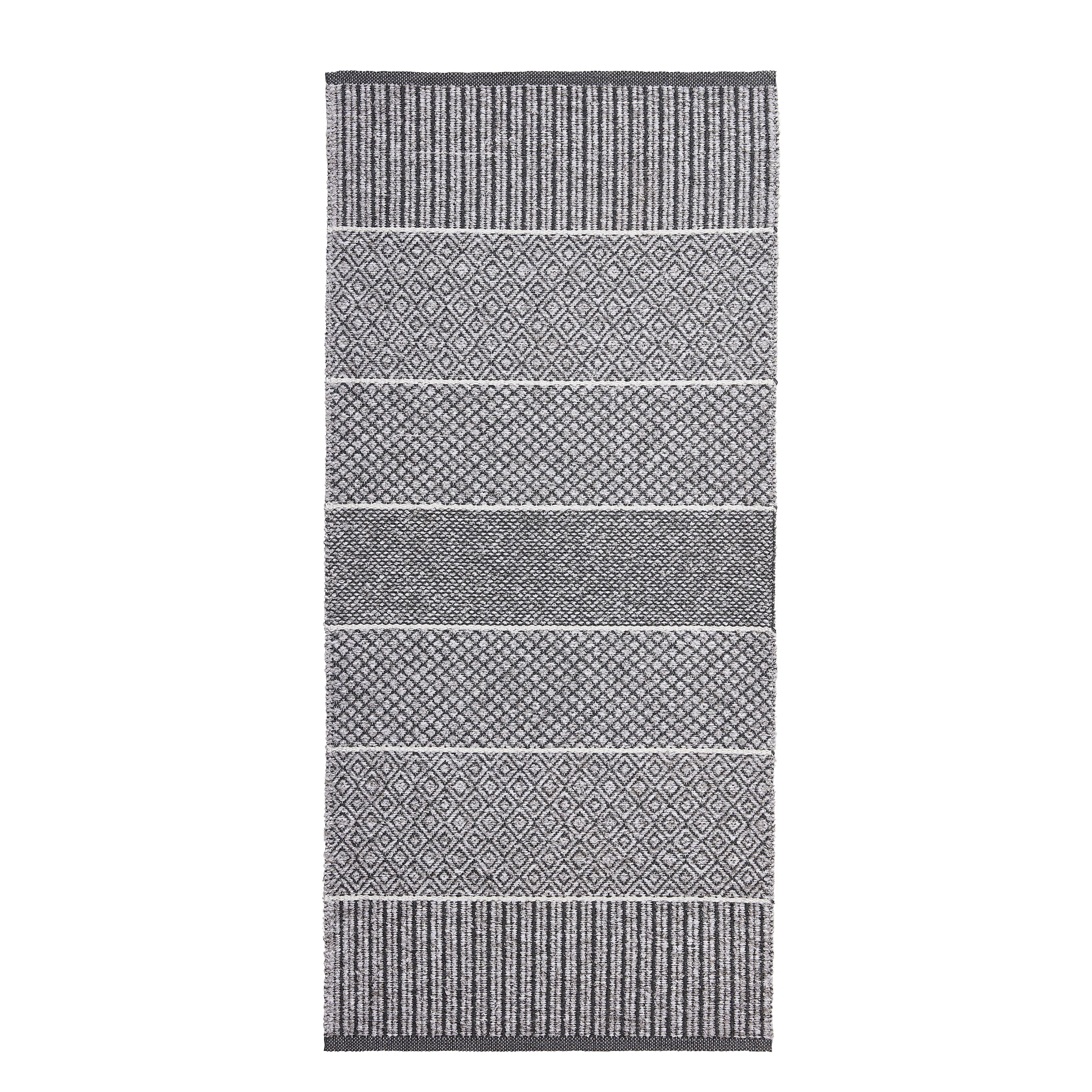 Mixed Alice Grey 70x150 Grå, 70x150 cm