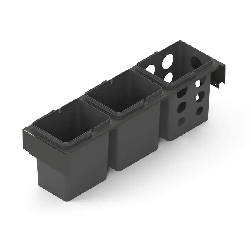 KÄLLSORTERING TOLEDO 80X35 MÖRKGRÅ Oriongrå, Mått: 80x35 mm