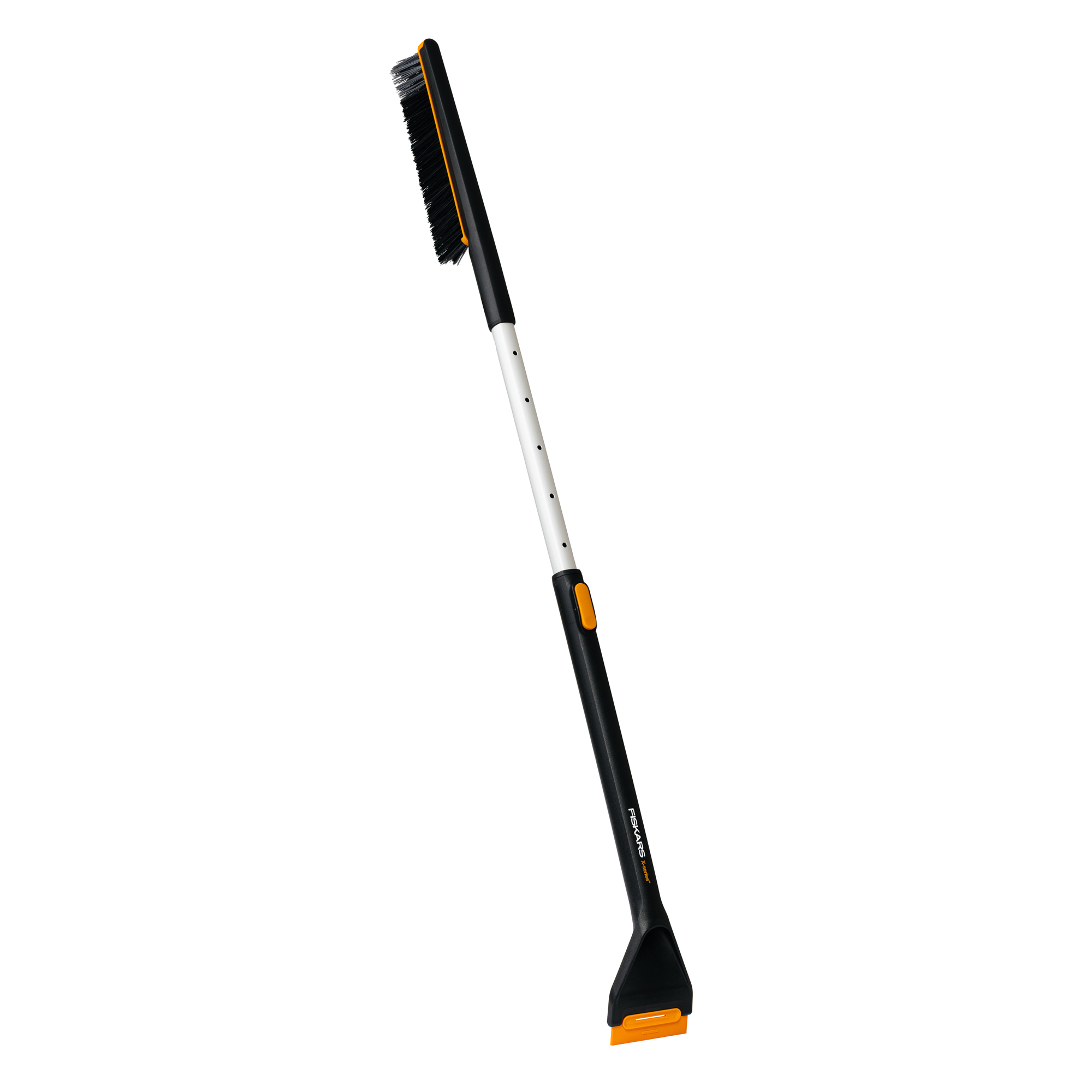 Snöborste Fiskars X-Series med isskrapa Teleskop