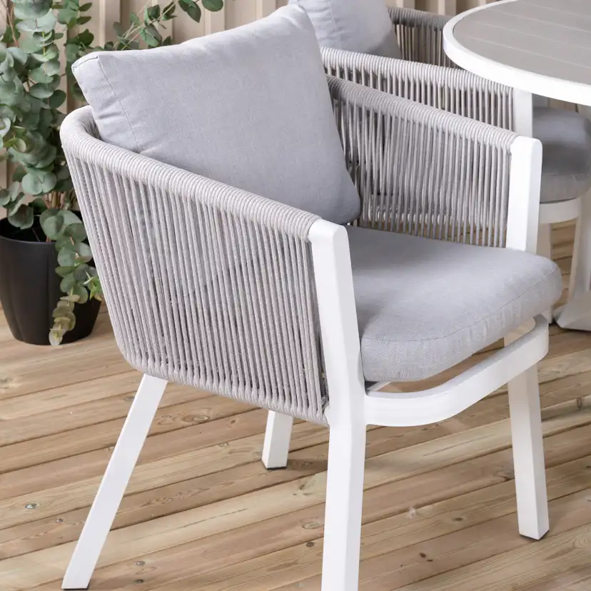 Matgrupp Venture Home Pincy med 6 Virya Matstolar