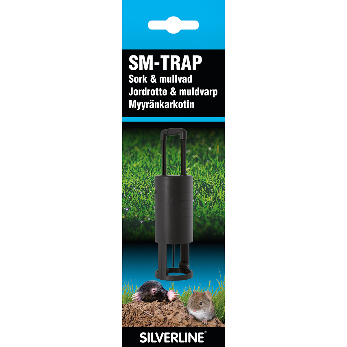 Mullvadsfälla Silverline SM-Trap