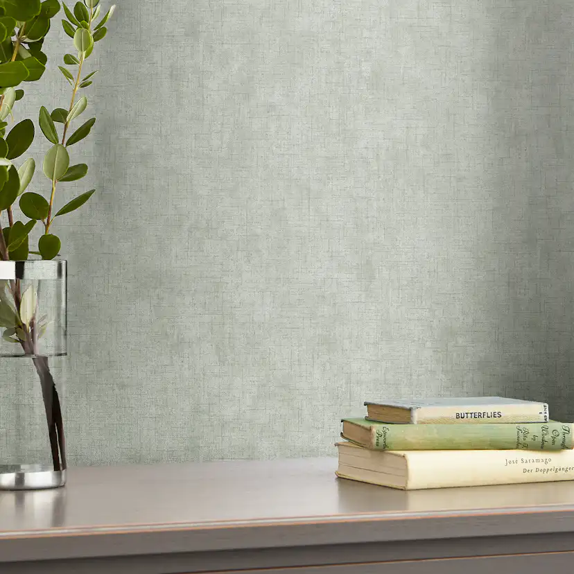 Tapet Laura Ashley Enfärgad Sage Leaf 121093