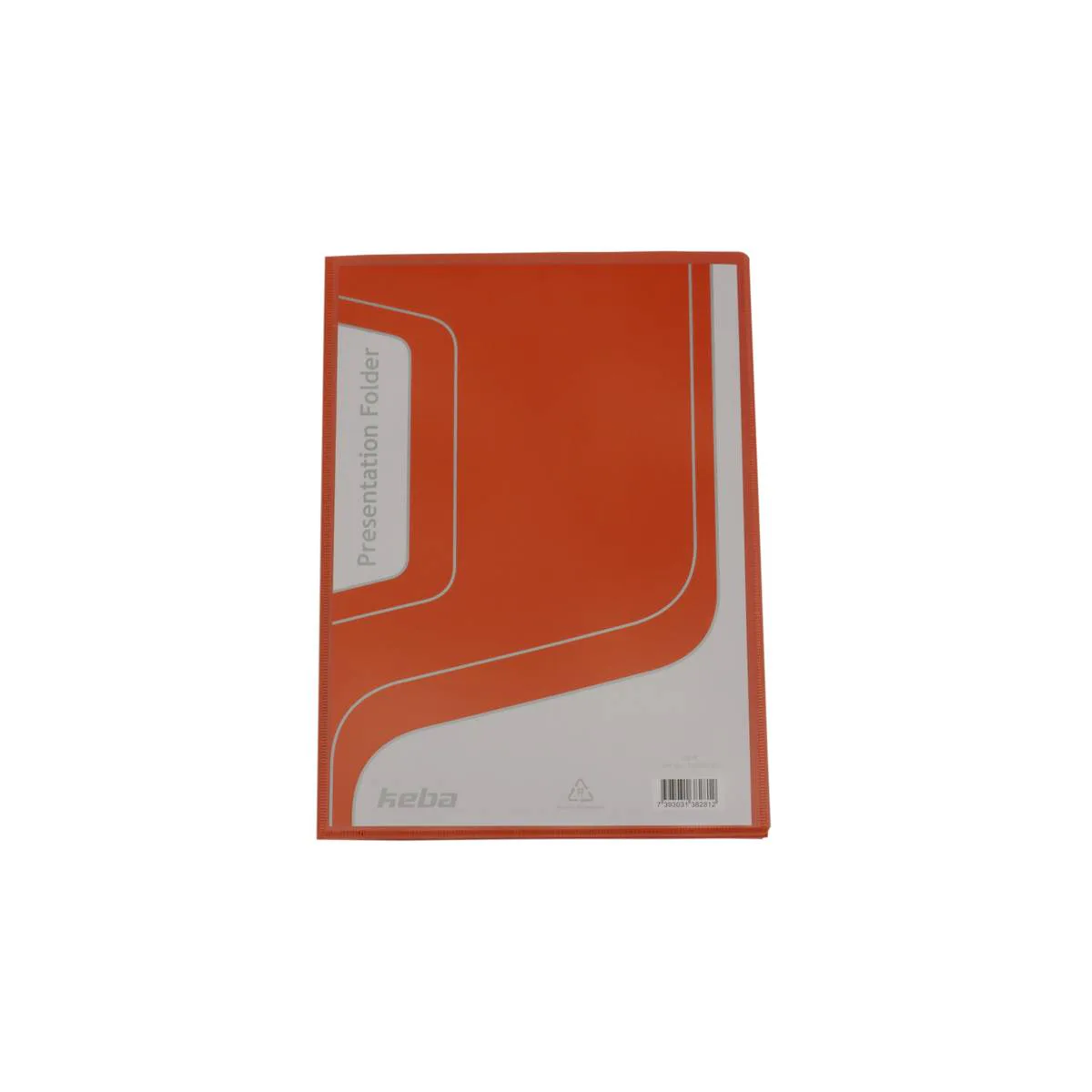 Presentationsfolder KEBA med Låsning Ficka på 1:a Sidan