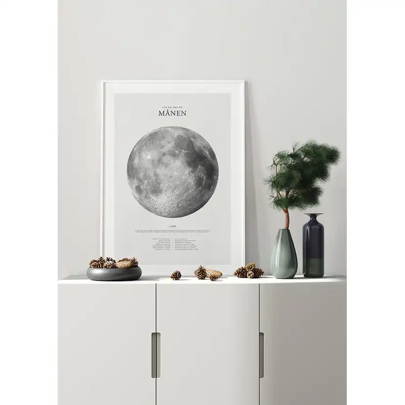 Poster Gallerix Månen