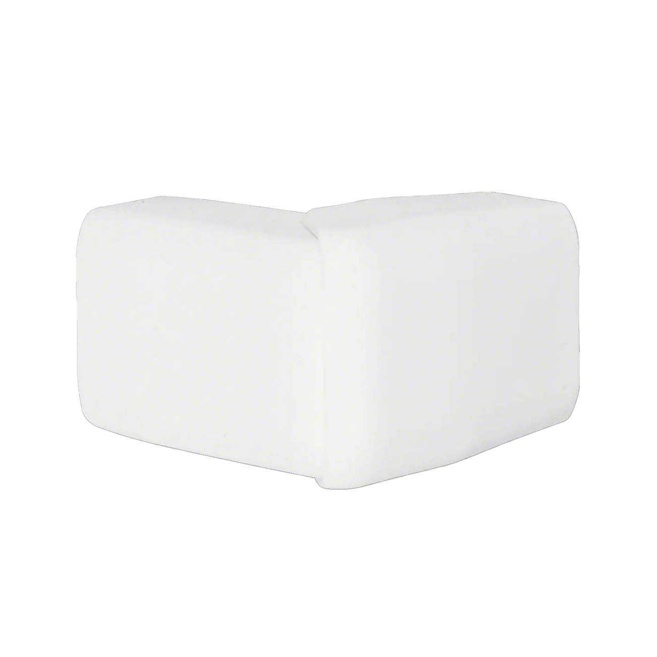 Ytterhörn till Minikanal Hager ATA/ATH Flexibelt Halogenfri Vit RAL 9016