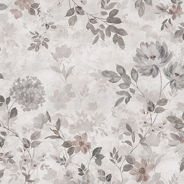 Tapet Boråstapeter Florence Mural 3594 Non Woven, Mönstrad Vit