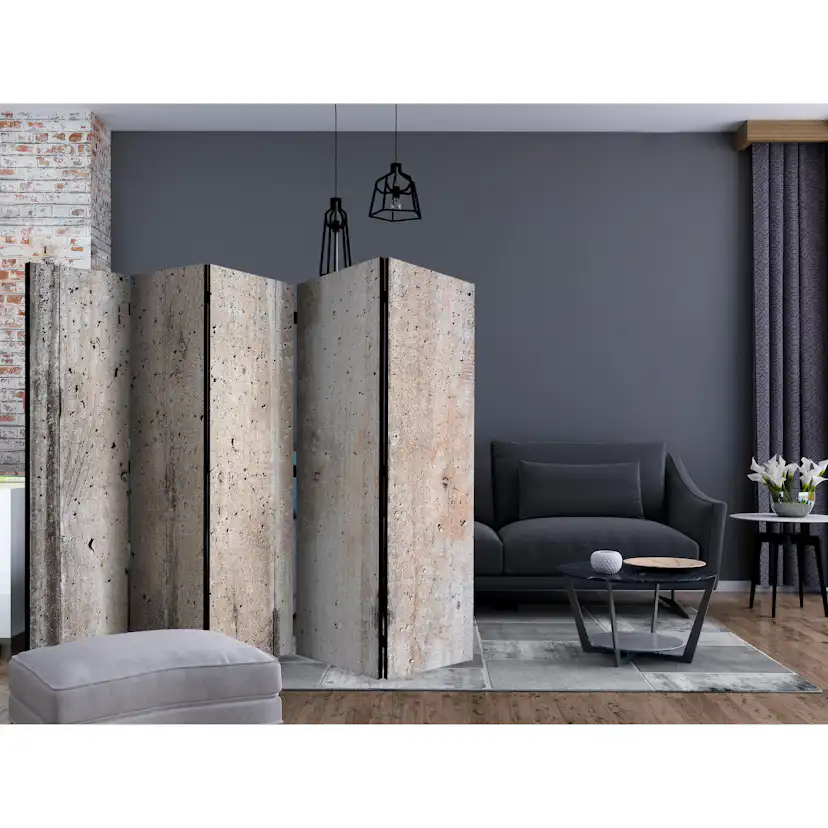 Rumsavdelare Arkiio Old Concrete II 225x172 cm