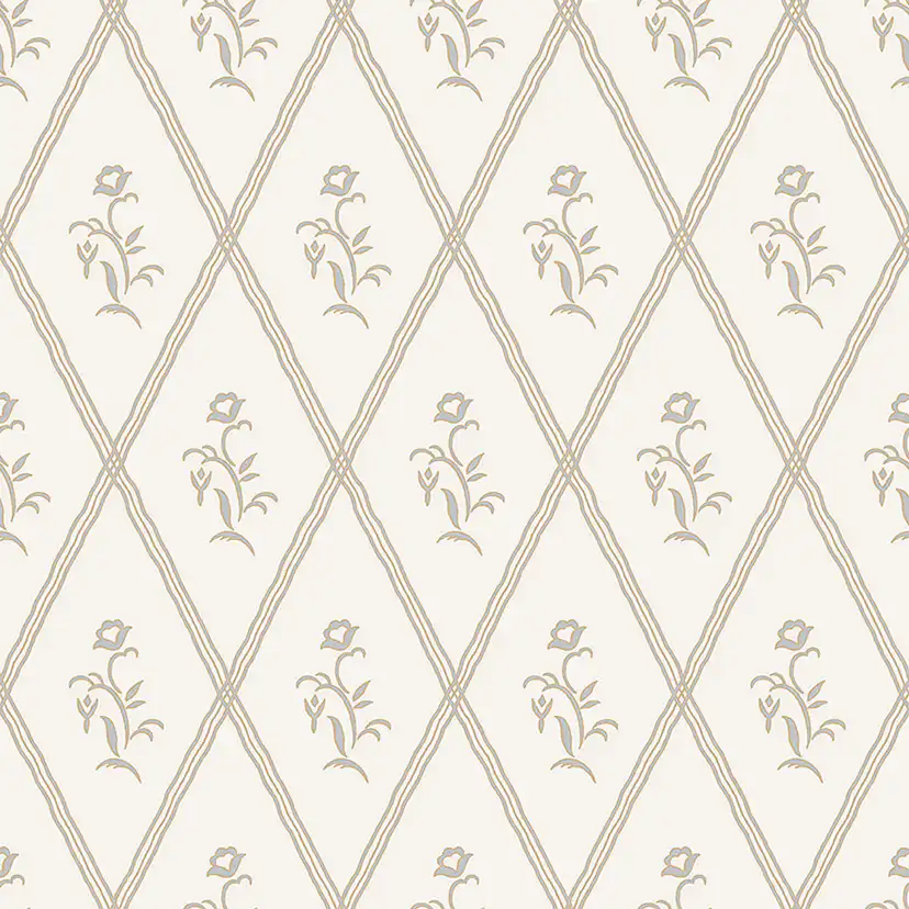 Tapet Boråstapeter Swedish Grace Signe 5505 EasyUp, Mönstrad Beige