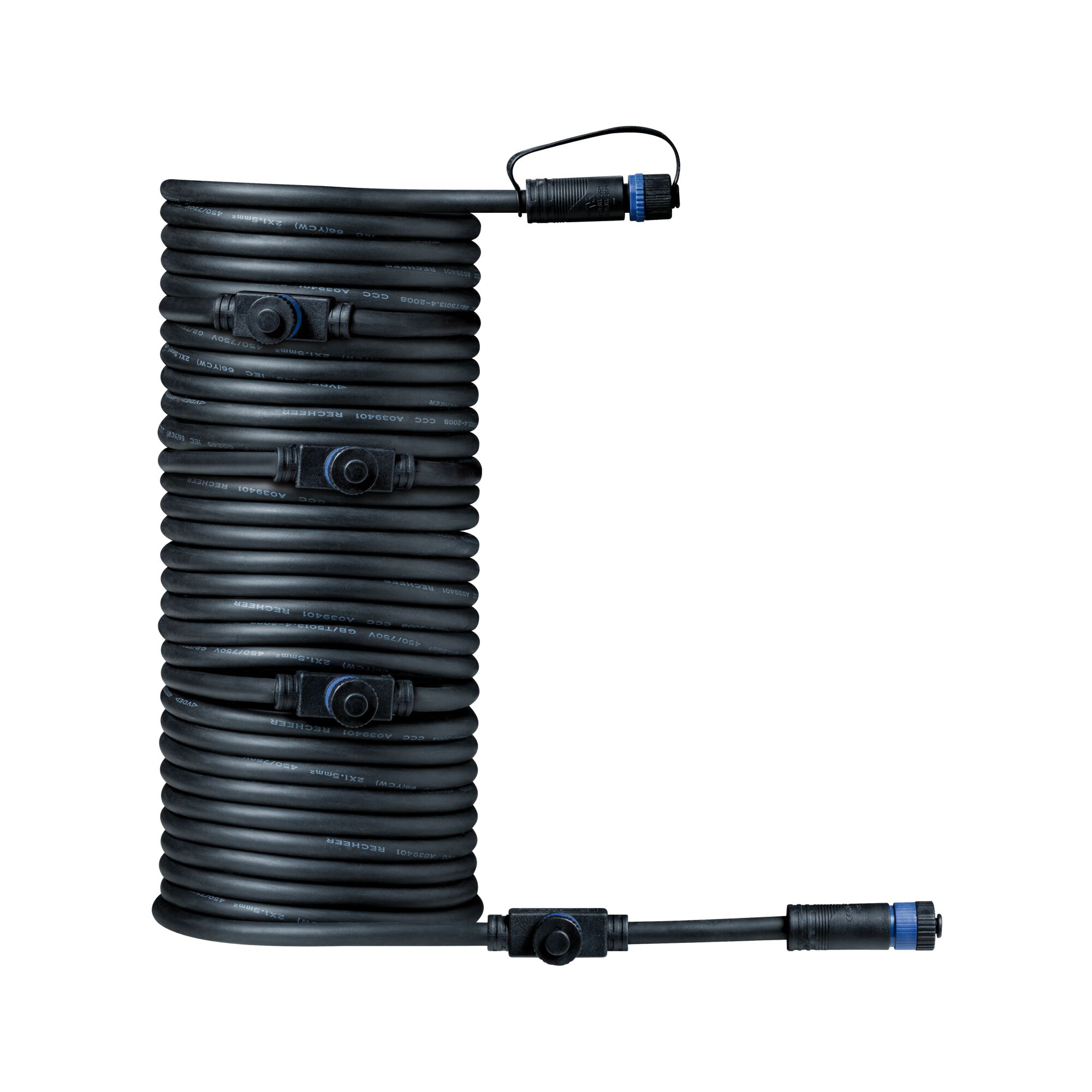Anslutningskabel Paulmann Plug & Shine IP68 1in-1ut