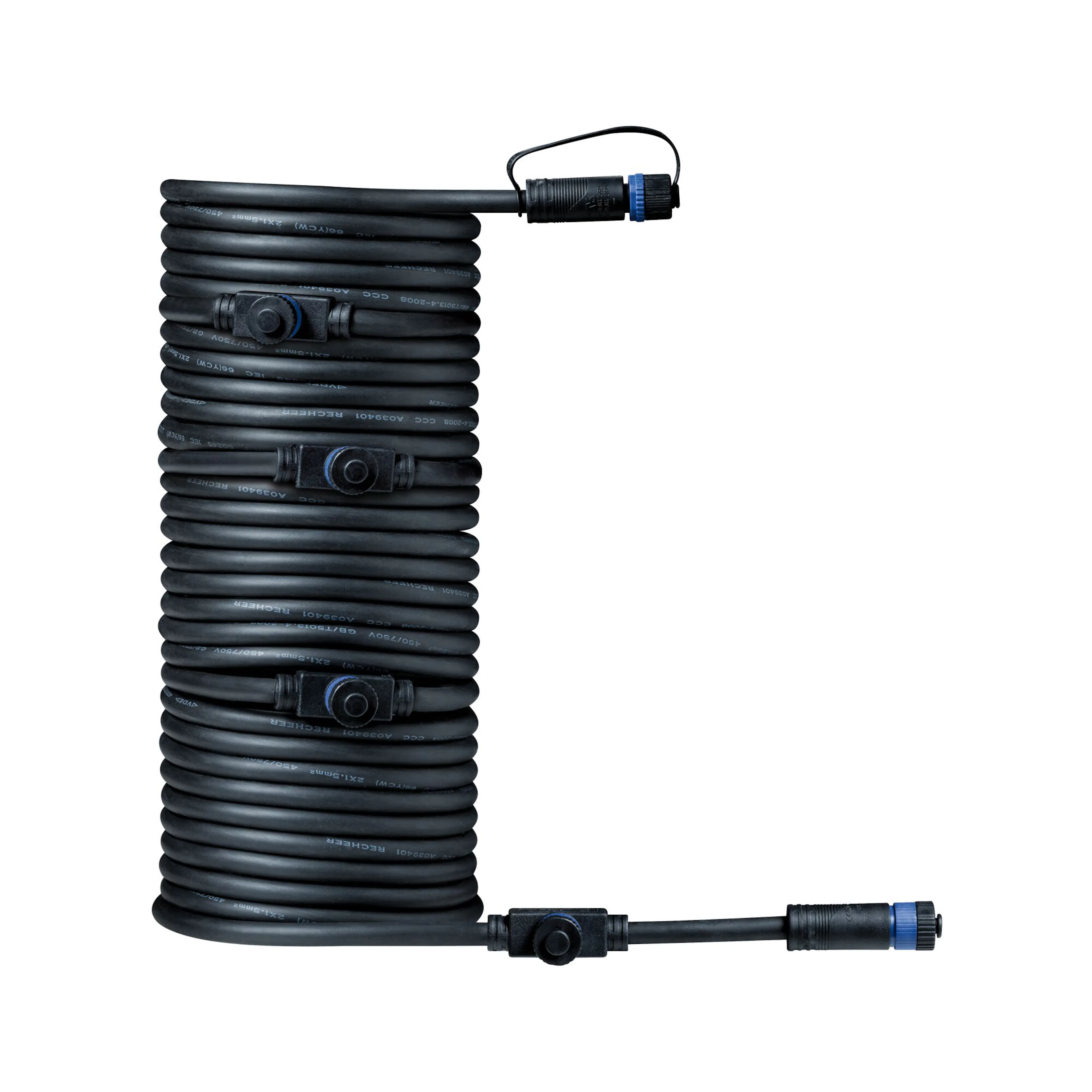 Anslutningskabel Paulmann Plug & Shine IP68 max. 150W 1in-2ut