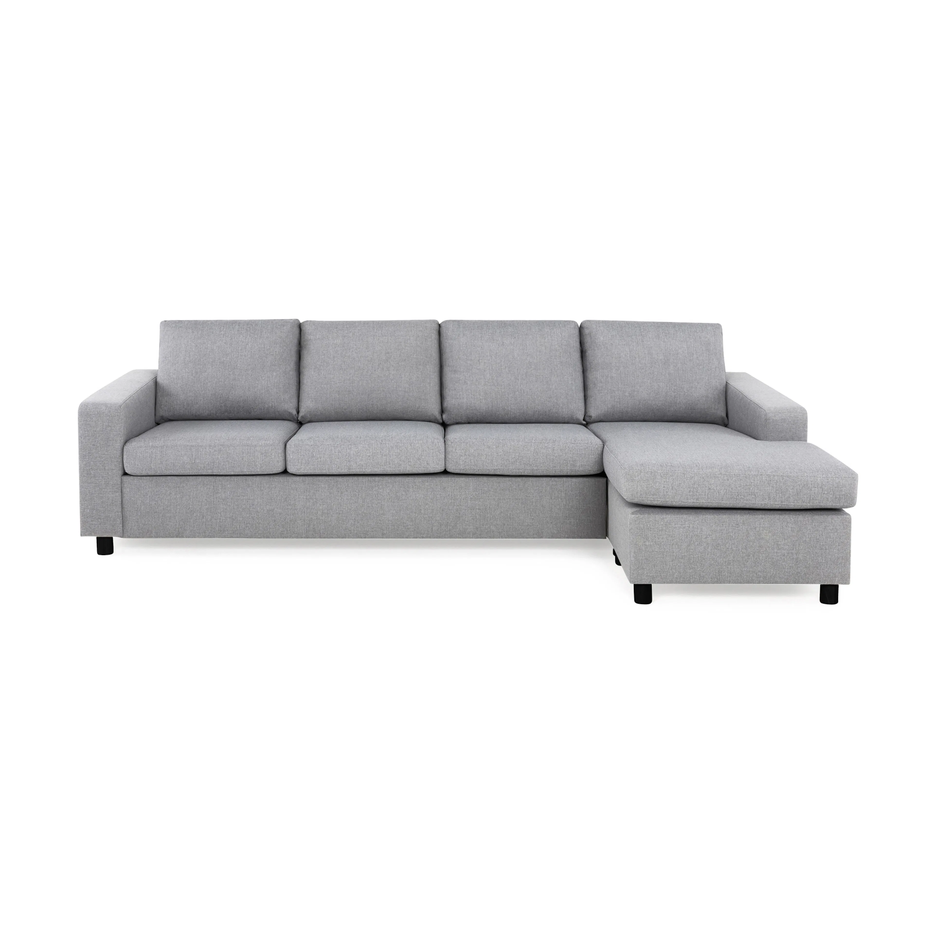 4-sitssoffa Basic Home Crazy Vändbar L-formad Divansoffa 275 cm