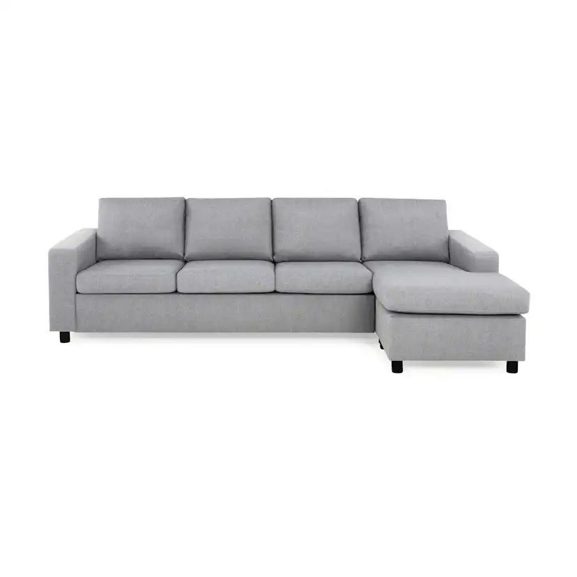 4-sitssoffa Basic Home Crazy Vändbar L-formad Divansoffa 275 cm