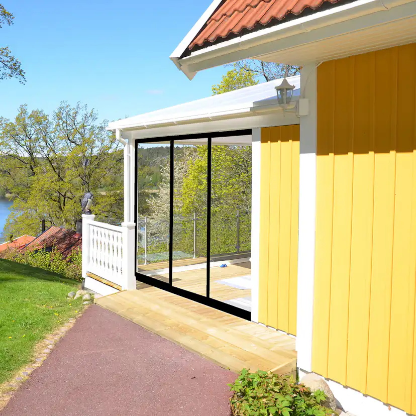 Skjutdörr Landskap Stadig Sommar 3-del