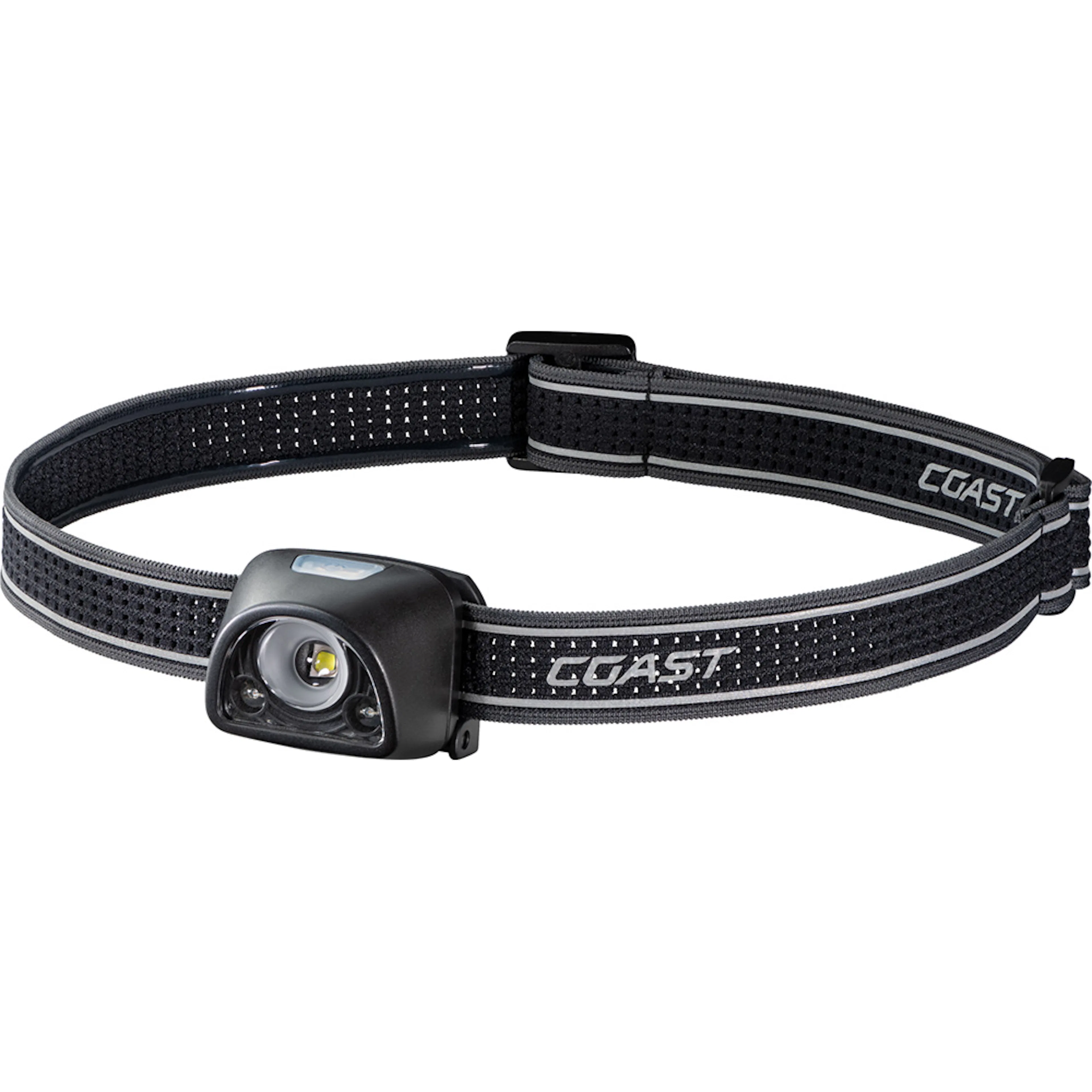 Pannlampa Coast FL1R Uppladdningsbar 435 Lumen Röd/Vit