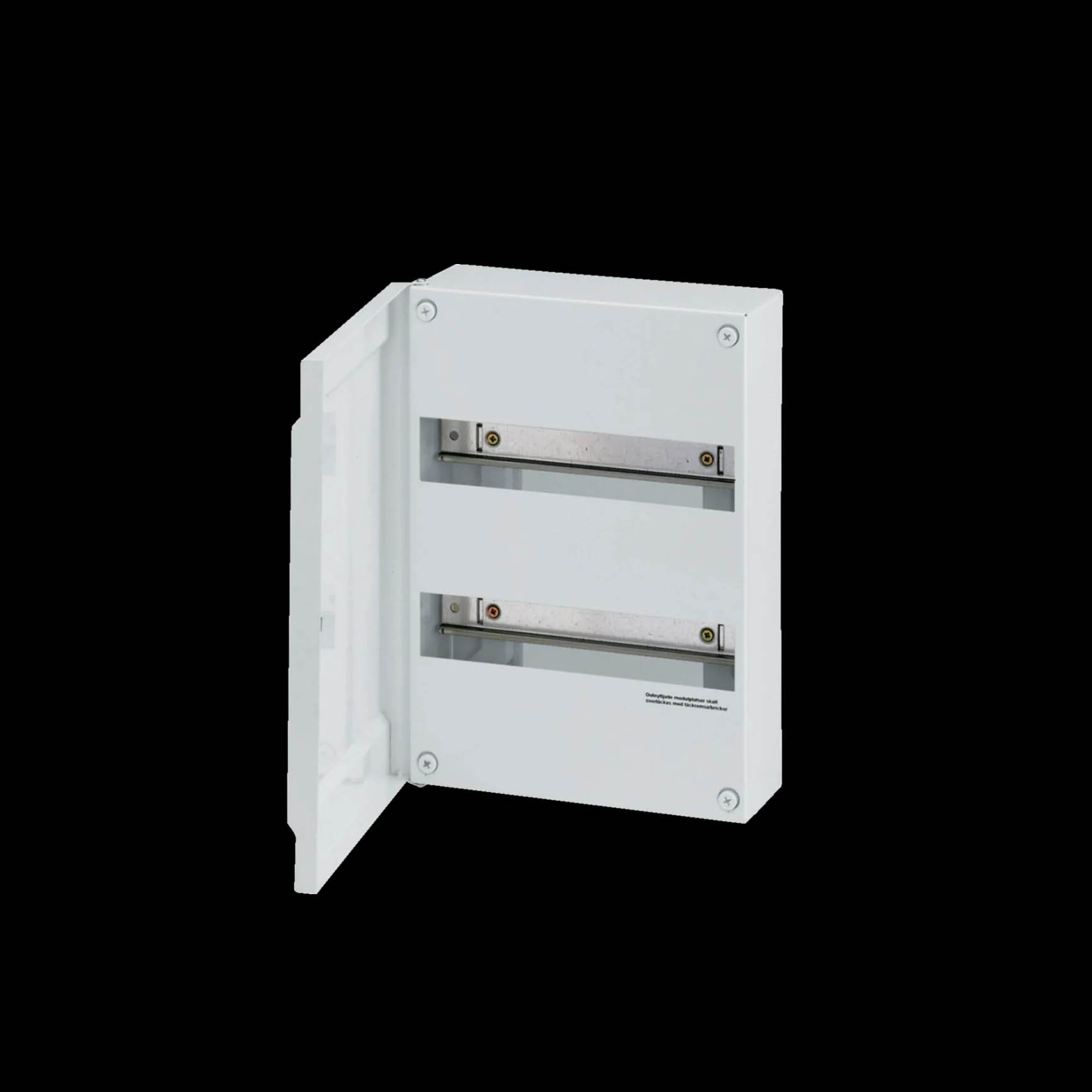 Plåtkapsling Hager Gamma Utanpåliggande Montering IP30